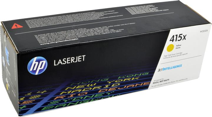 Actual product image HP 415X (Y)