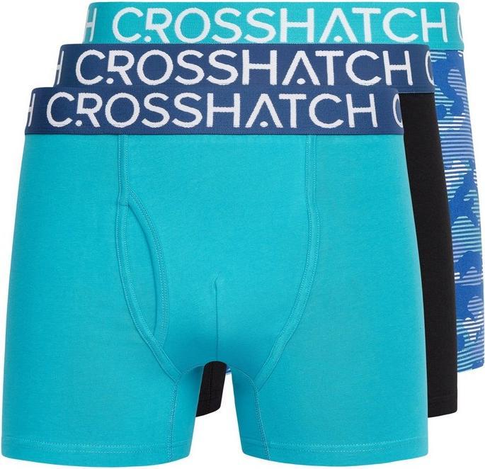 Crosshatch Mens Payso Boxer Shorts (Pack of 3) (S, 3er Pack)