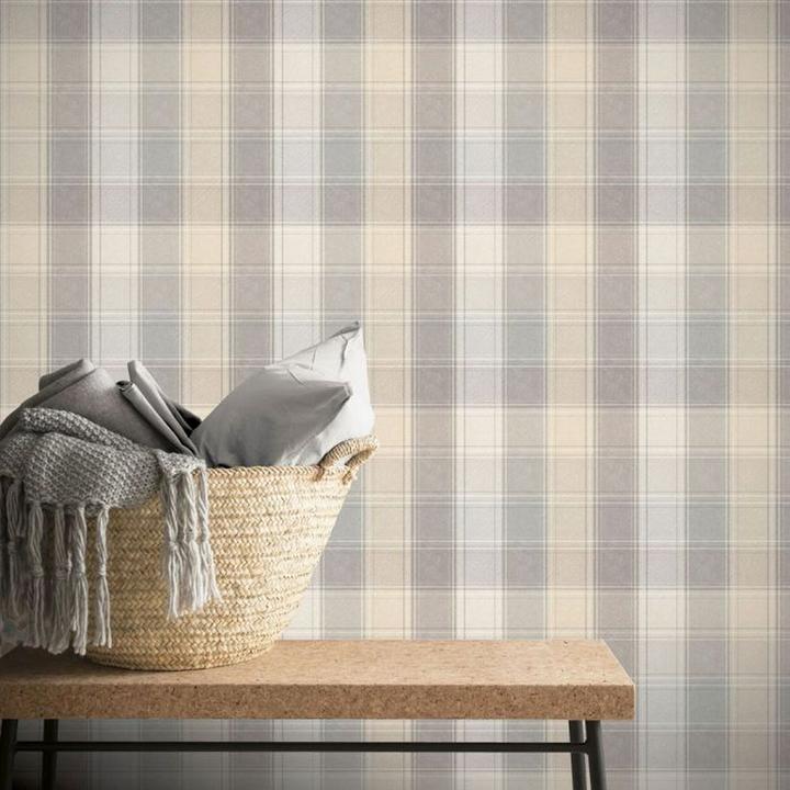 Immagine prodotto Arthouse Carta da parati Country a scacchi (53 x 1000 cm)
