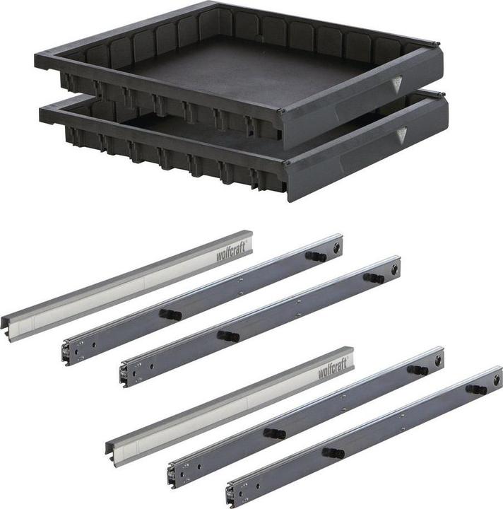 Produktbild wolfcraft 2 Schubladen S (klein) (43.50 cm)