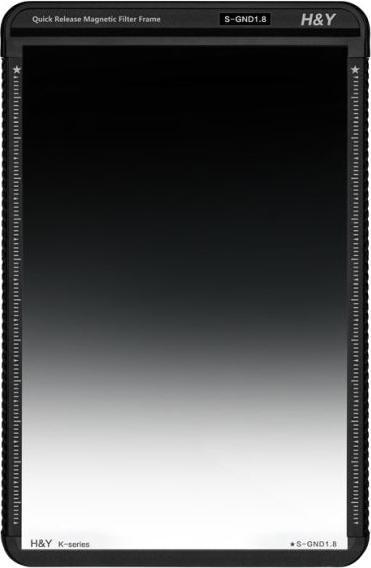 Actual product image H&Y Magnetic grey graduated filter ND8 Soft Series K 150x100mm (15000 mm, Neutral density filter)