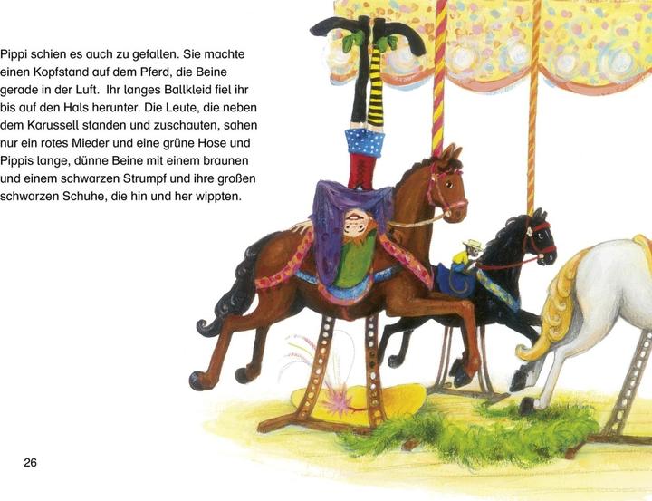 Produktbild Pippi geht auf den Jahrmarkt (Deutsch, Astrid Lindgren, Katrin Engelking, 2023)