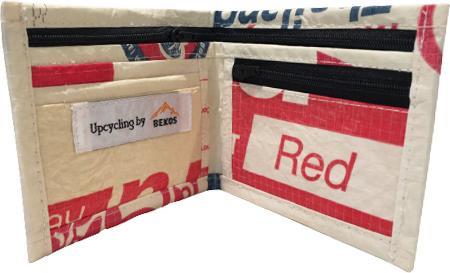 Image du produit Bekos Upcycling - porte-monnaie classique en sacs de ciment recyclés Cobra