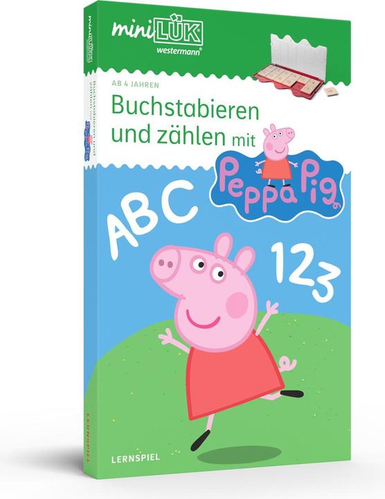 Produktbild miniLÜK. Set Buchstabieren und zählen mit Peppa Pig (Deutsch)
