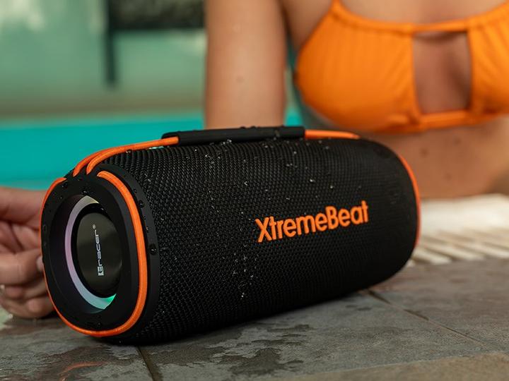 Actual product image Tracer XtremeBeat Pro TWS Tragbarer Bluetooth-Lautsprecher Schwarz 40 W (Electrical connection)