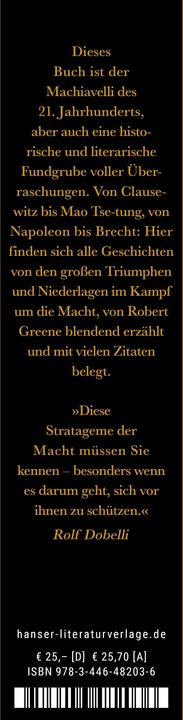 Actual product image Power: Die 48 Gesetze der Macht (German, Robert Greene, Birgit Brandau, Hartmut Schickert, 2024)