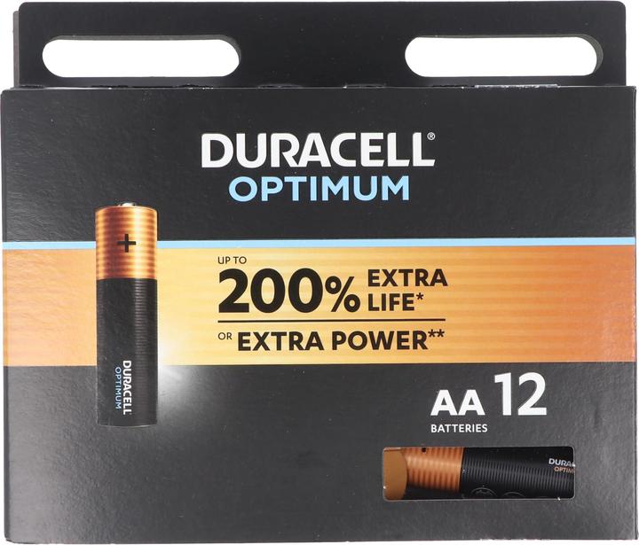 Actual product image Duracell Optimum (12 pcs., AA)
