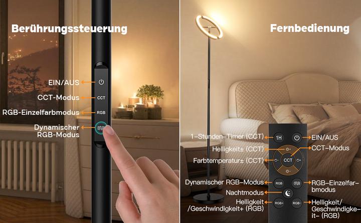 Immagine prodotto LS LED Stehleuchte RotaFlex Color (1300 lm)