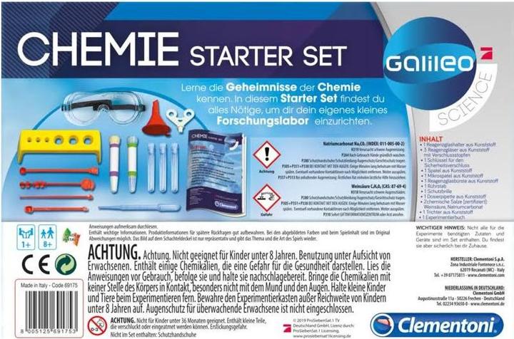 Produktbild Clementoni Galileo: Chemie Starter Set