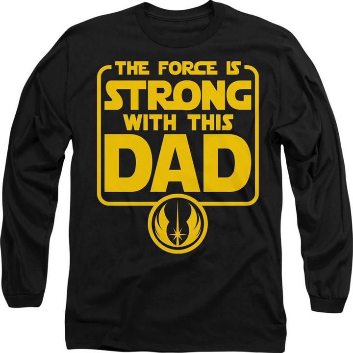 Produktbild Star Wars Force Is Strong Dad TShirt Vatertag (M)