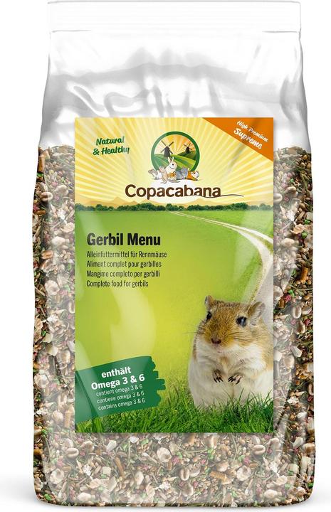 Copacabana Rennmäuse Gerbile Prem. 750g (0.75 kg, 1 x)