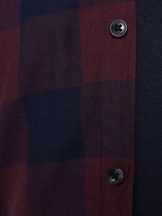 Actual product image Jack & Jones Check plus size shirt (6XL)