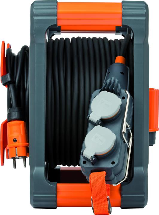 Actual product image Brennenstuhl professionalLINE Cable Reel with Powerblock KC 5100 IP44 50+5m H07RN-F 3G1.5 (50 m, 1.50 mm²)