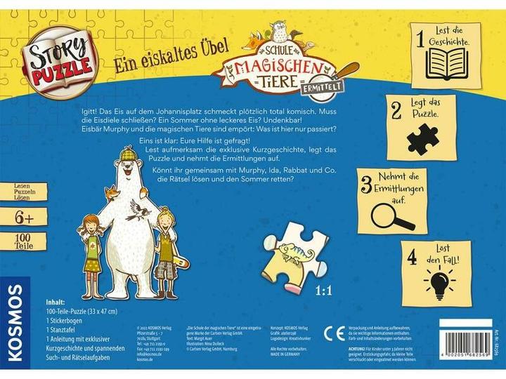 Produktbild Kosmos Story-Puzzle: Die Schule der magischen Tiere ermittelt (100 Teile)