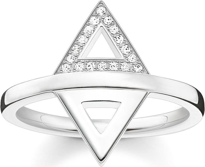 Produktbild Thomas Sabo Ring Dreieck (50, 925 Silber)