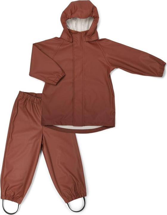 Nuuroo Regenbekleidungsset Junior Carla Mahogany