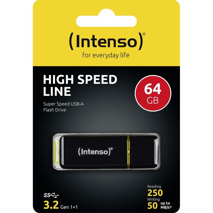 Image du produit Intenso ligne à grande vitesse (64 Go, USB-A, USB 3.1)
