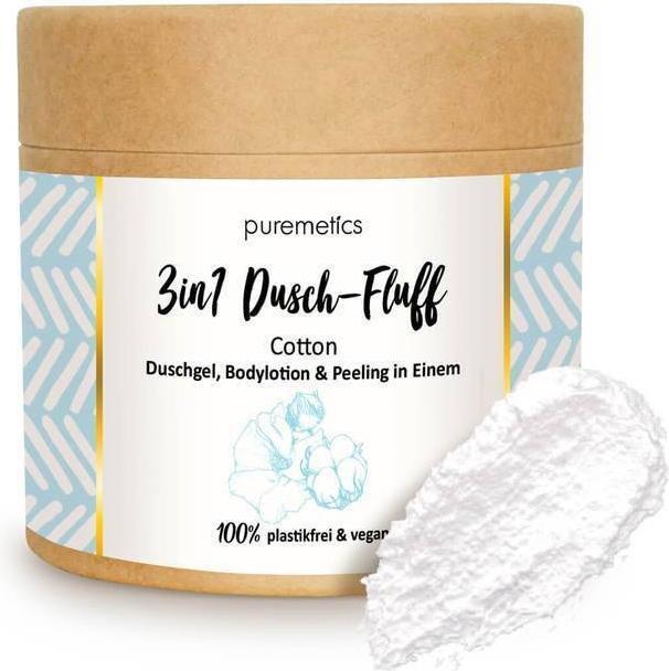 Puremetics 3in1 Dusch-Fluff 'Cotton'