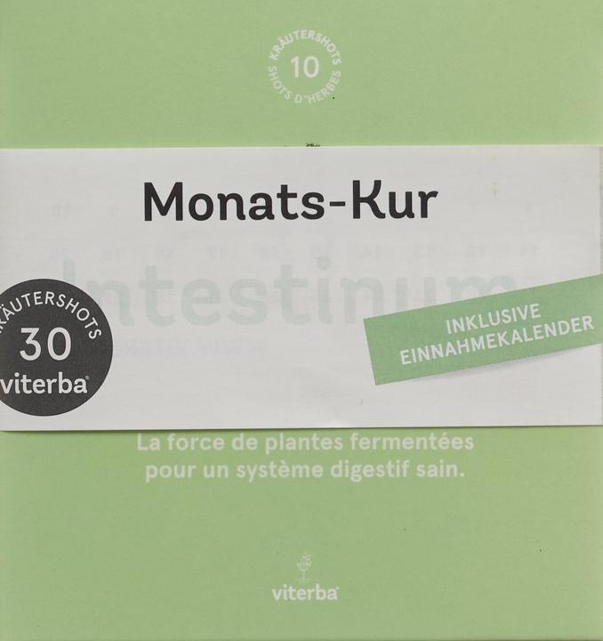 Immagine prodotto Viterba Intestinum Herbal Shots Healthy Digestion Monthly Pack 3x (10 Pezzo/i, Fucilato, 1048 g)