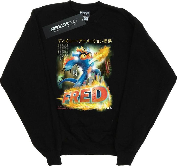 Image du produit Disney - Sweat BIG HERO FRED ANIME POSTER - Fille (152, 158)
