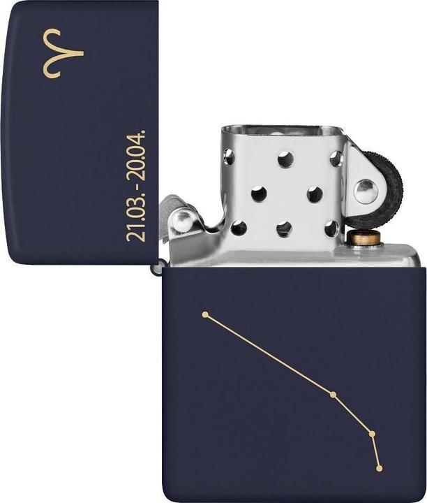 Actual product image Zippo Zodiac Aries Design.60006932