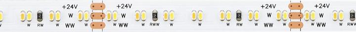 Actual product image Siro LED strip SL-DUO Diamond Series 24W/m, IP20, 2700K - 6000K, 24 V/DC, 5000 mm (Warm white, 500 cm, Indoor)