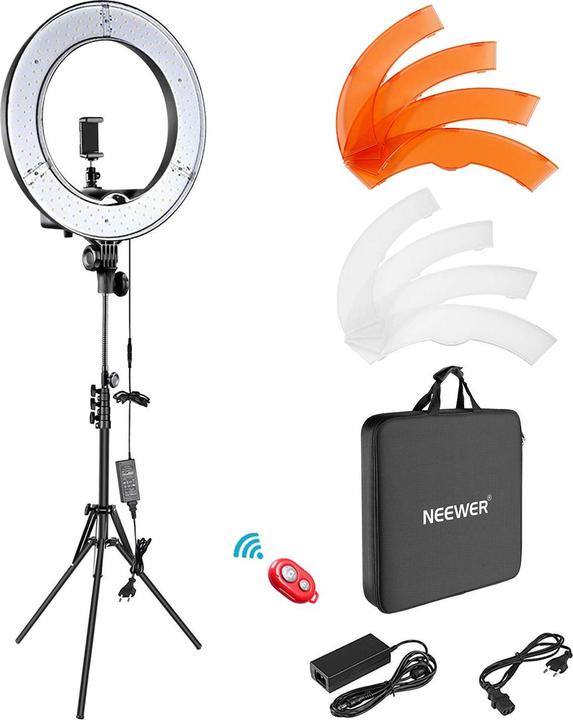Image du produit Neewer Kit d'éclairage annulaire vidéo (éclairage annulaire)