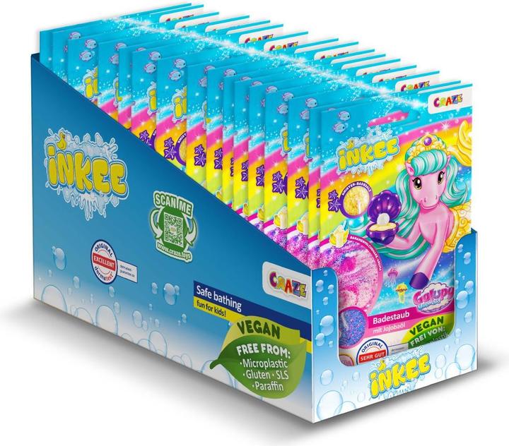 Produktbild Craze Inkee Galupy Badestaub mit Knister (Badesalz)