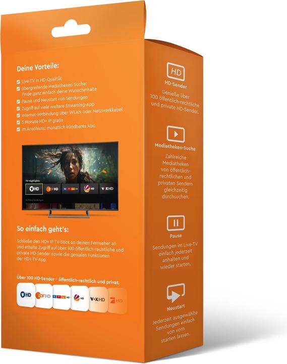 Produktbild HD+ Hdplus Hdplusipstick (32 GB, DVB-T)