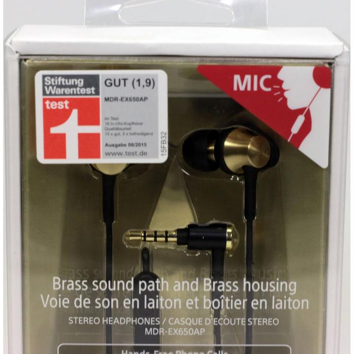 Produktbild Sony Mdr-Ex650ap (keine Geräuschunterdrückung, Kabelgebunden)