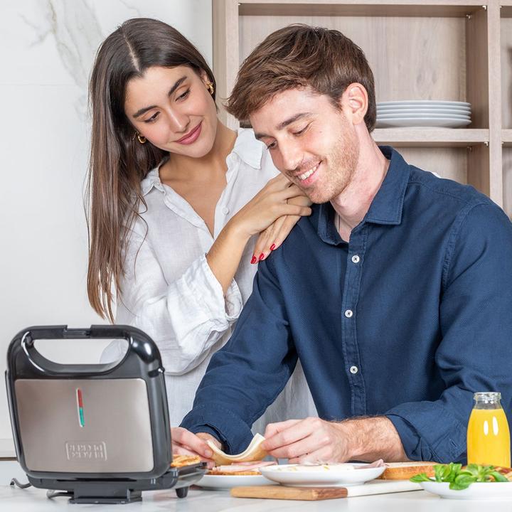 Produktbild Black & Decker Black+Decker BXSA753E Sandwichtoaster (EU-Stecker)