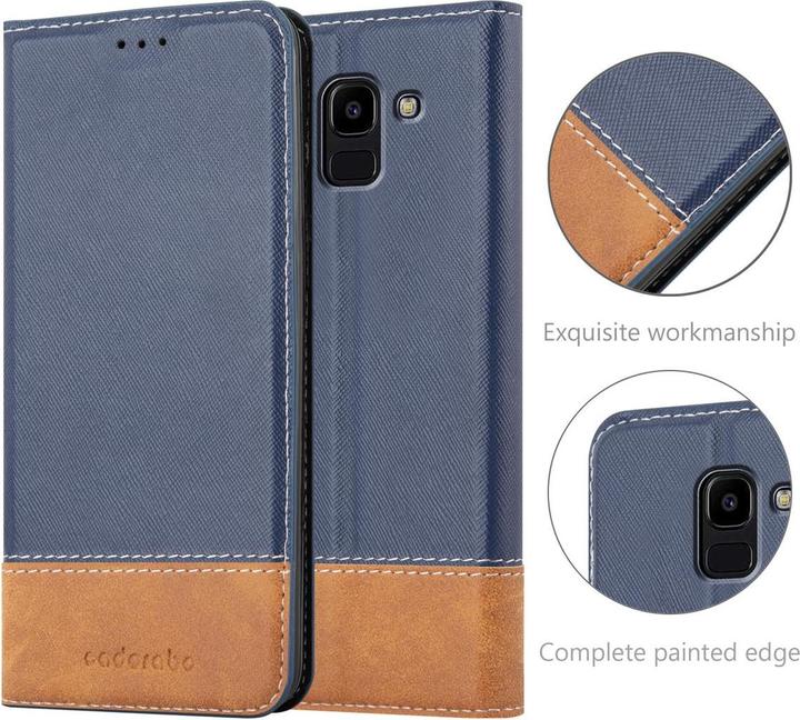 Image du produit Cadorabo Étui X-Wallet en simili cuir (Samsung Galaxy J6 (2018))