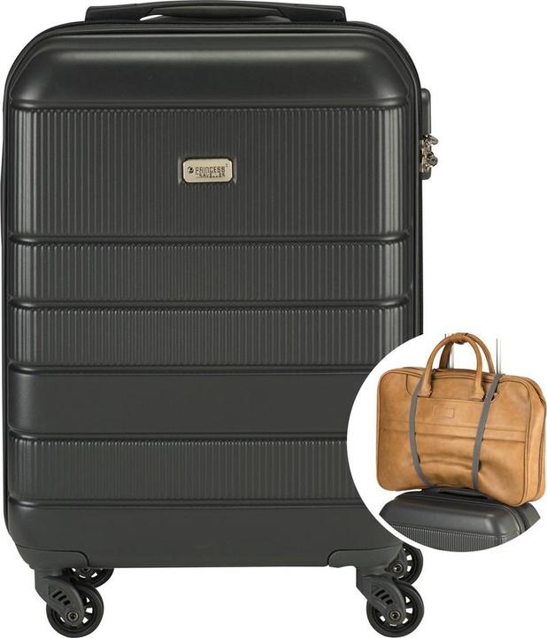 Actual product image Princess Traveler Florence - Hand luggage case with strap - Anthracite - S - 55cm (Hand luggage (up to 50 litres))