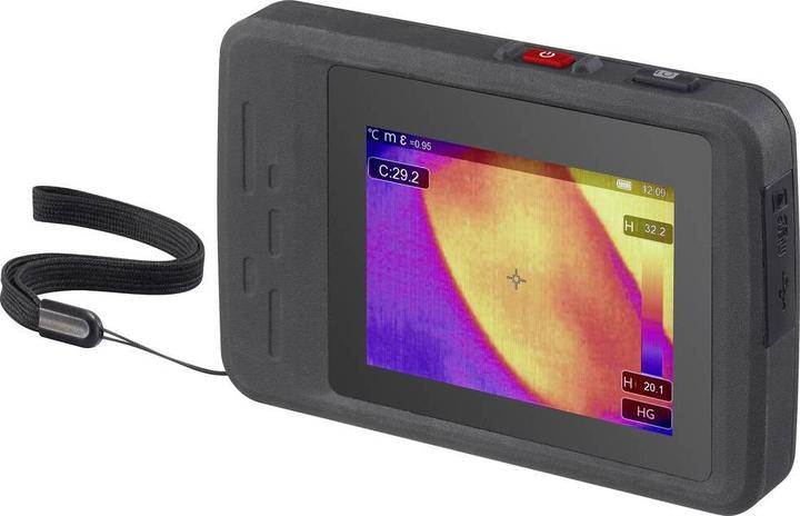 Actual product image Voltcraft WBP-120 Thermal imaging camera -20 to 550°C 120 x 90 pixels 50Hz integrated digital camera, WiF