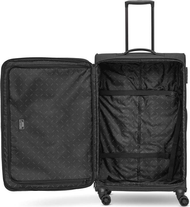 Image du produit Redolz Essentials 12 LARGE Trolley 4 roues 79 cm avec soufflet d'extension (98 l, XL (à partir de 115l))