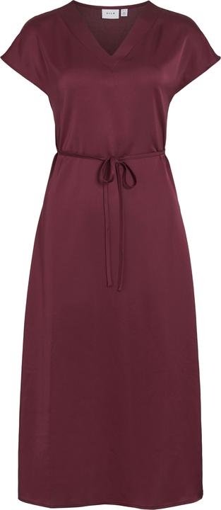 Vila VIELLETTE Kurzärmeliges Midikleid (38)