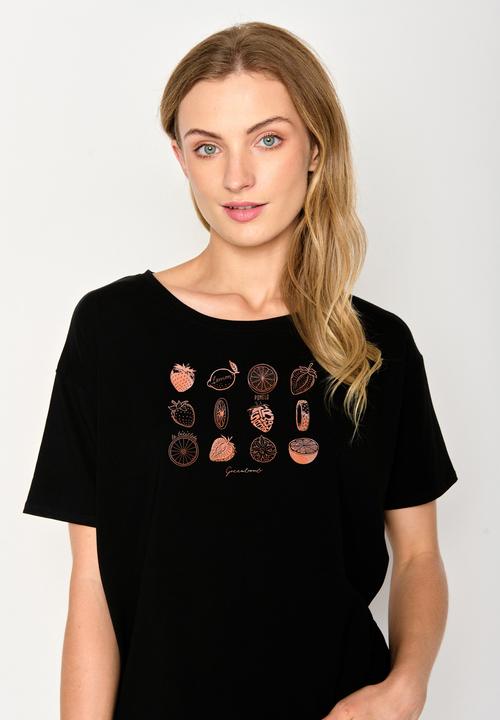 Produktbild Greenbomb Women's Bike Strawberry Feel T-Shirt (XL)