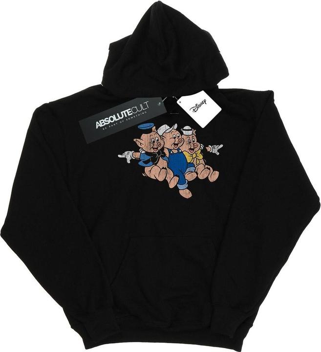 Immagine prodotto Disney Three Little Pigs Jump Felpa con Cappuccio Uomo (XL)