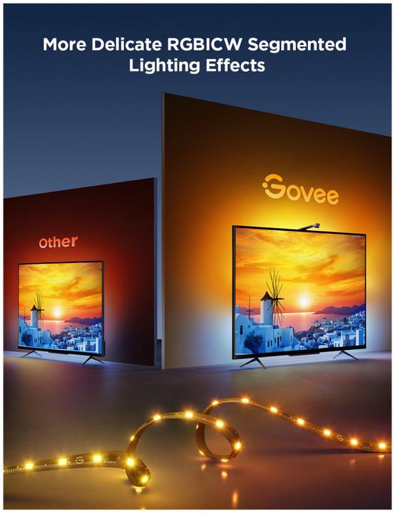 Image du produit Govee Rétroéclairage TV (RGBIC, 240 cm, Intérieur)