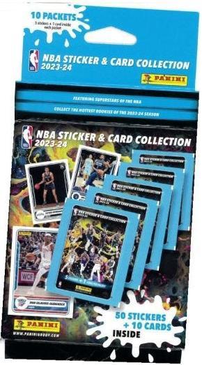 Produktbild Panini NBA Sticker & Trading Cards 2023/24 - Ecoblister (Deutsch, Englisch, Französisch, Italienisch, Schweizerdeutsch, Booster Pack)