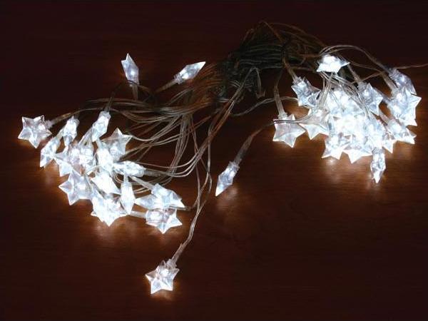 Light Creations Novastarlight LED - 10 m - 40 stars - white - transparent cable - 24 V (10 m)