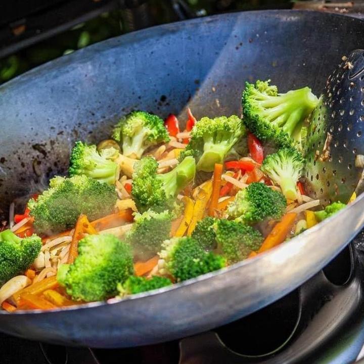 Actual product image Monolith Wok acier blanc 35cm (35 cm, Wok)