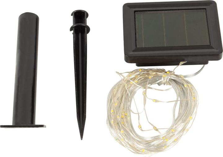 Produktbild H & S Collection Solar Lichterdraht, 100 LED, IP44 (2 m)