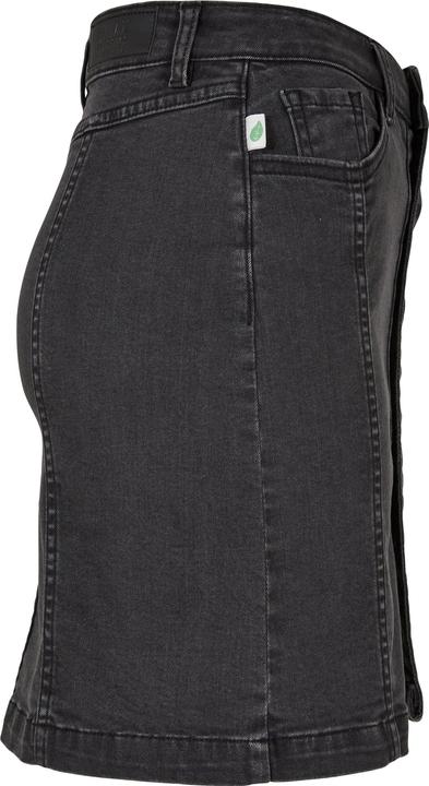 Actual product image Urban Classics Ladies Organic Stretch Button Denim Skirt (28)
