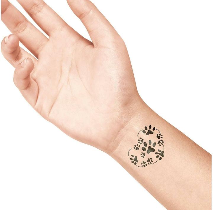 Produktbild Ladot Tattoostempel Katzenpfote Large