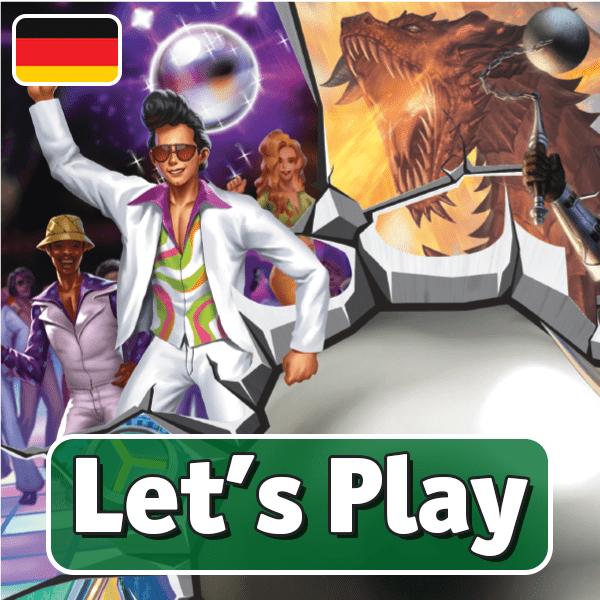 Actual product image Pegasus 57318G - Flippermania, board game, for 1-4 players, ages 10+ (DE edition) (German)