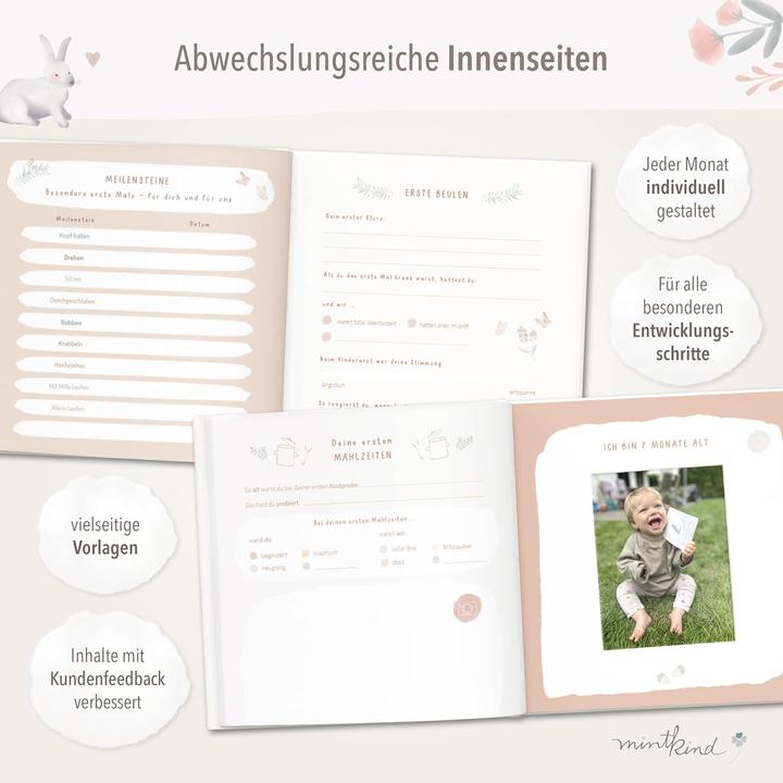 Produktbild Mintkind Dein erstes Lebensjahr (21 x 21 cm)