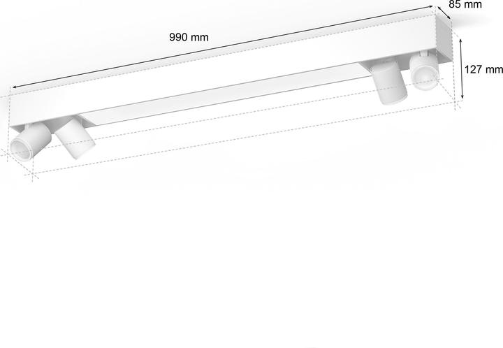 Actual product image Philips Centris (3800 lm, GU10)