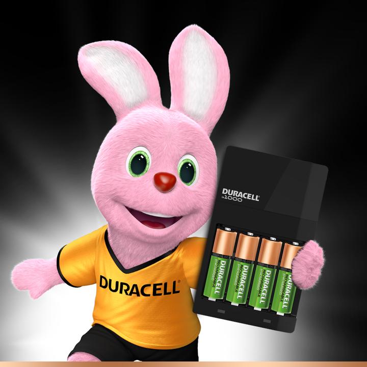 Produktbild Duracell Hi-Speed Value Charger inkl. 2x AA und 2x AAA (4 Stk., AA, AAA, 1300 mAh, Ladegerät inkl. Akku)