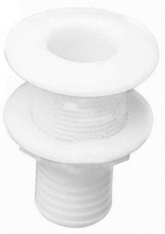 Image du produit Plastimo Passe-coque cannelé blanc flush 1" 94mm
